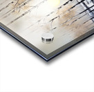 Birch Sunrise Impression Acrylique