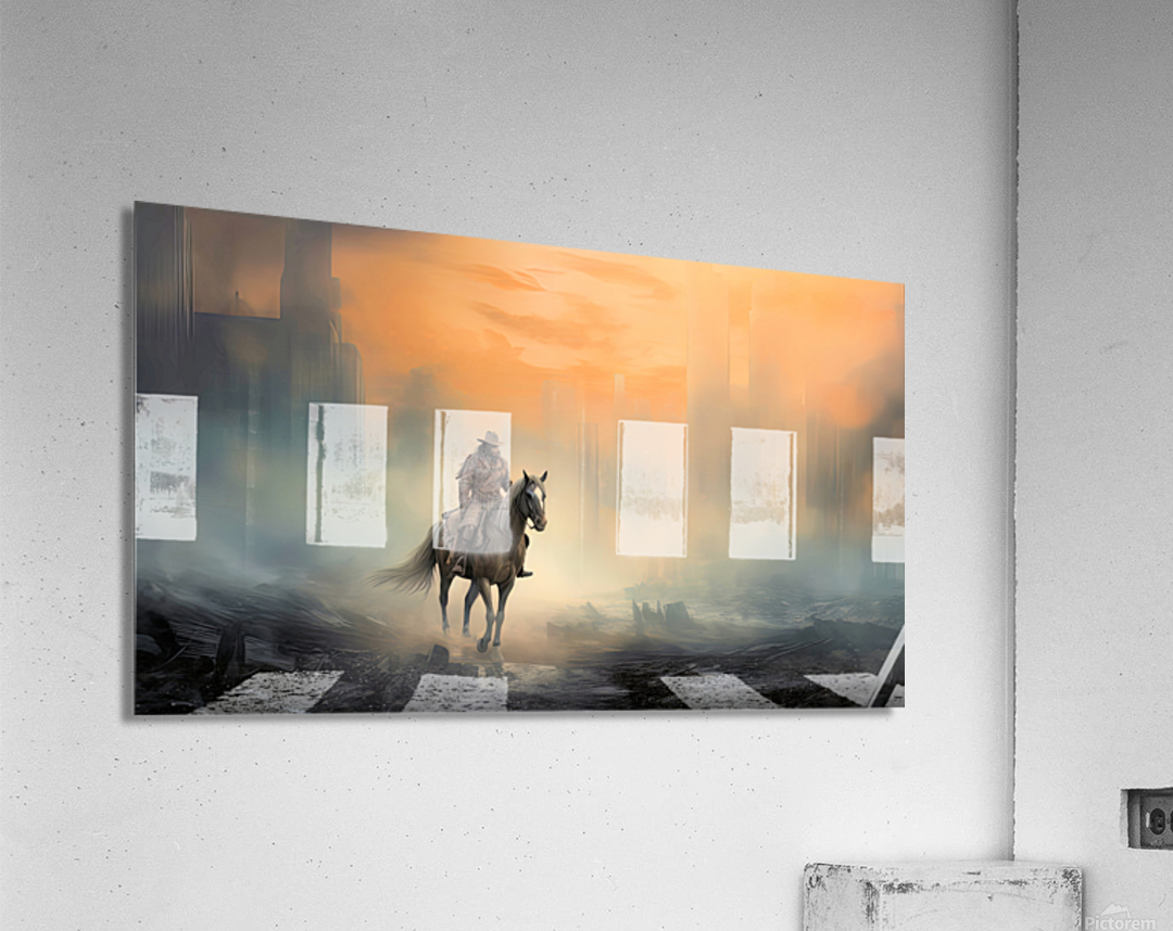 Vacate Acrylic Print