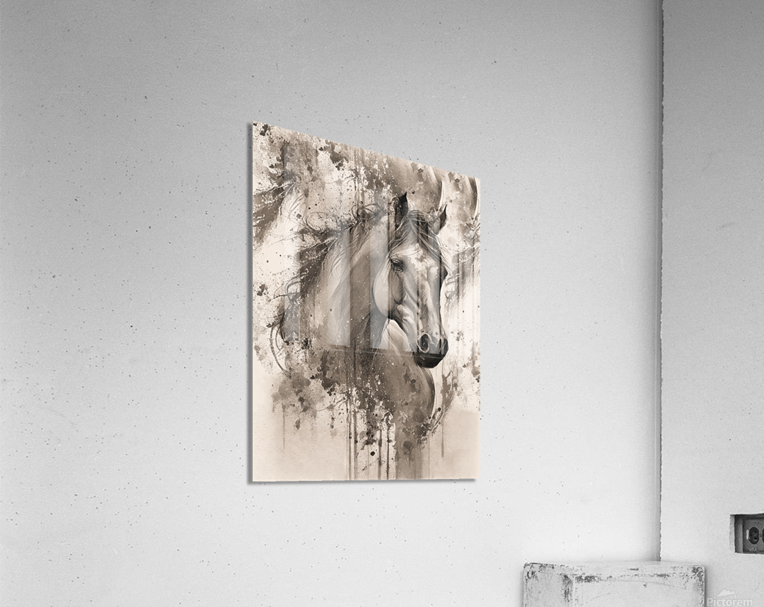 Horse Chestnut Impression acrylique