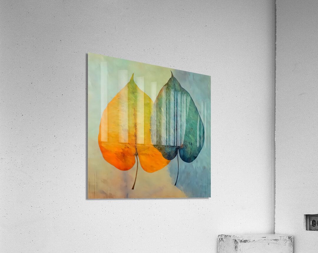 Leaflet Impression acrylique