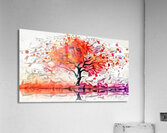 Deco Umbrella  Acrylic Print