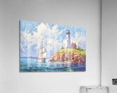 Affable Bluff  Acrylic Print