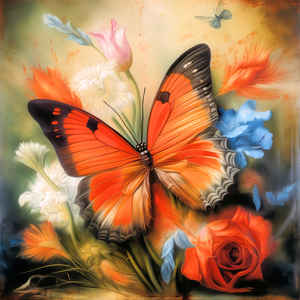 Butterfly Nectar  Print