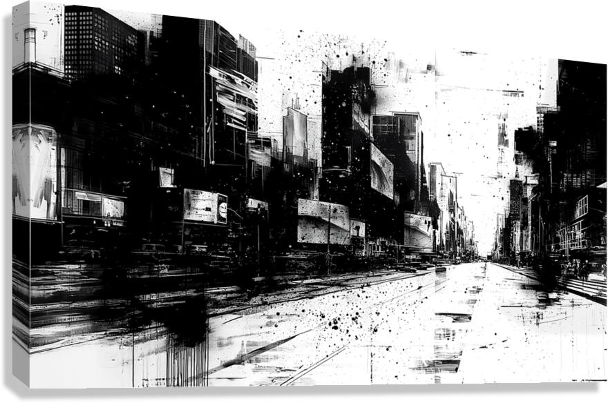Devoid Lane  Canvas Print