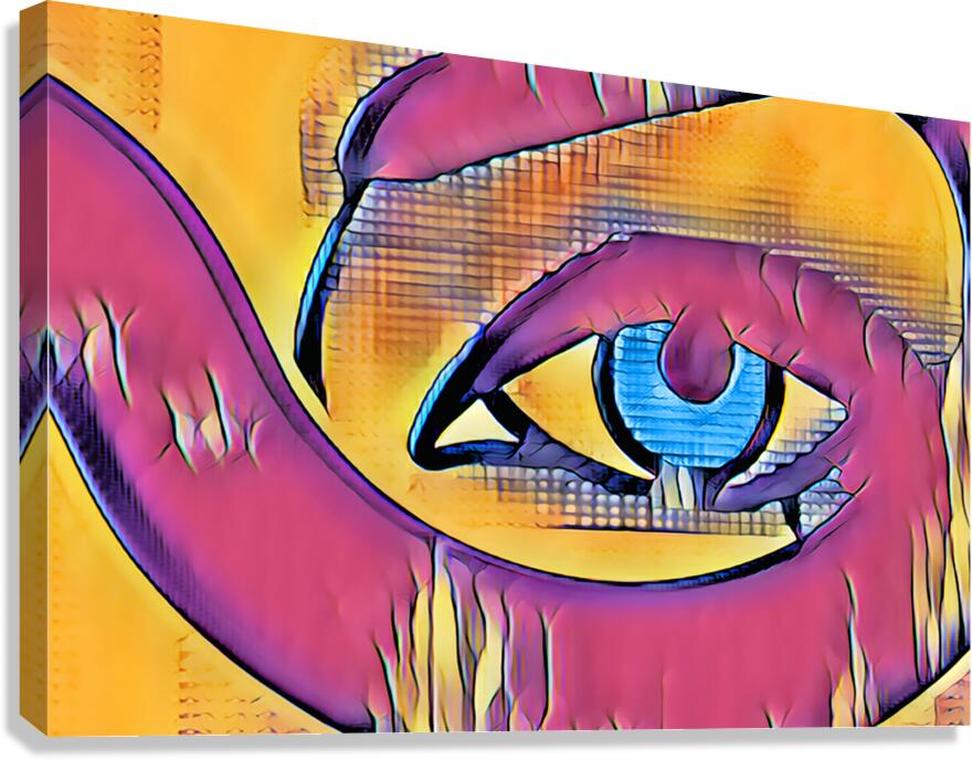 In your Eye  Canvas Print