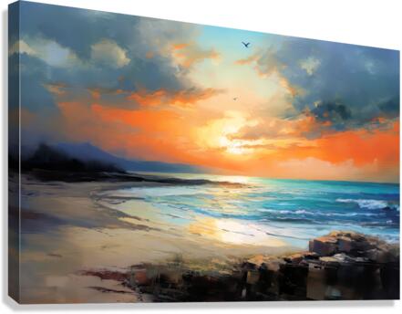 After the Squall Canvas Print