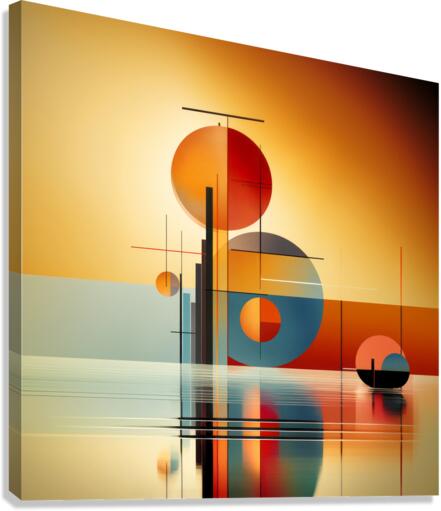 Rondure Reflection Canvas Print