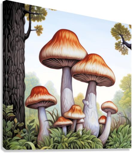 The Shroom Family Canvas Print
