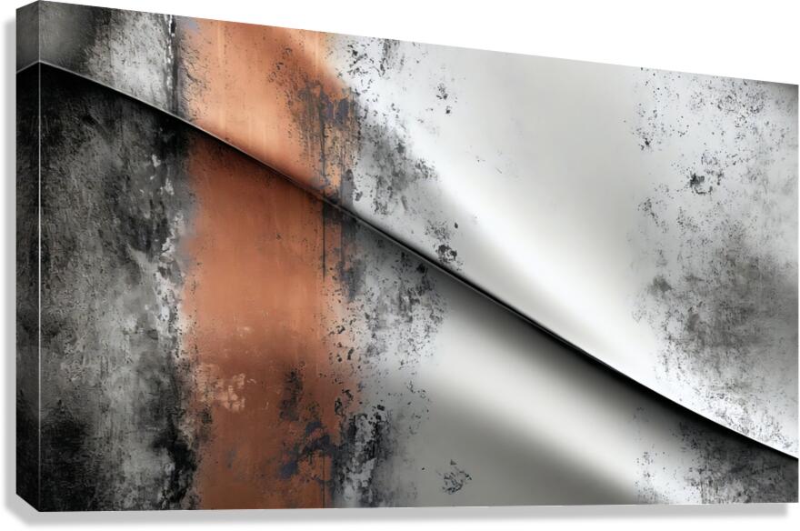 The Bronze Line  Canvas Print