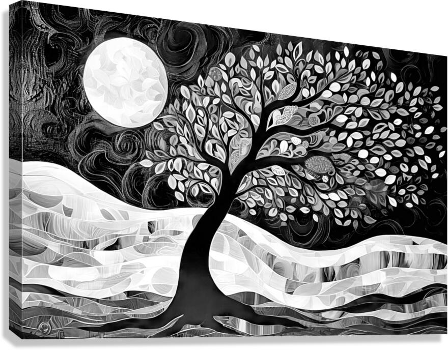 Midnight Breeze  Canvas Print