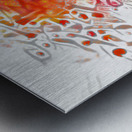 Deco Umbrella Metal print