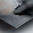 Red Wind Metal print