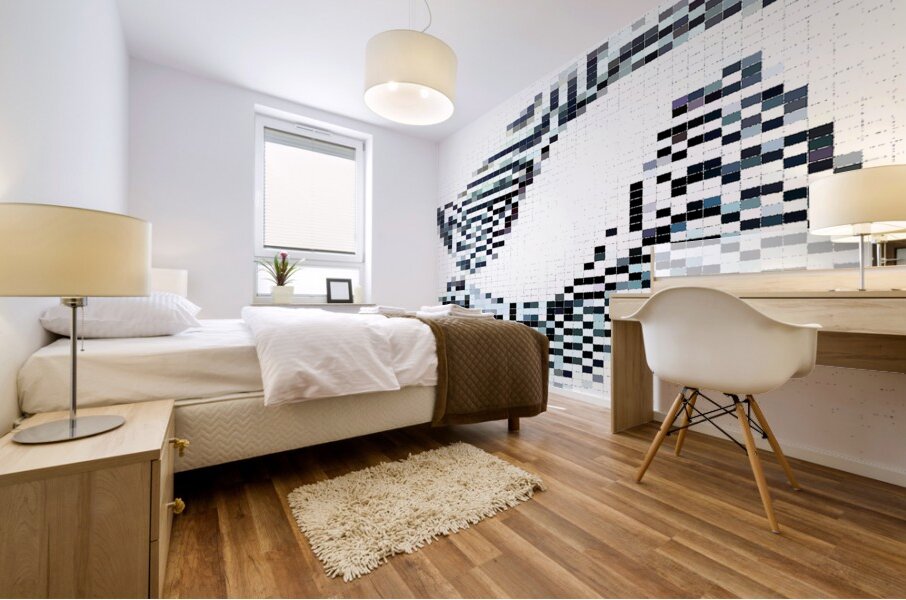 Sparsity Mural print