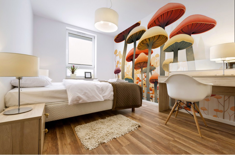 Mushroom Enlightenment Impression murale