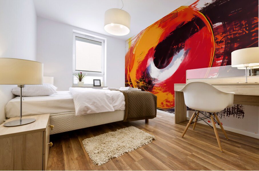 Donut Mural print