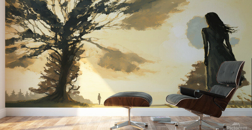 Await Wall Murals