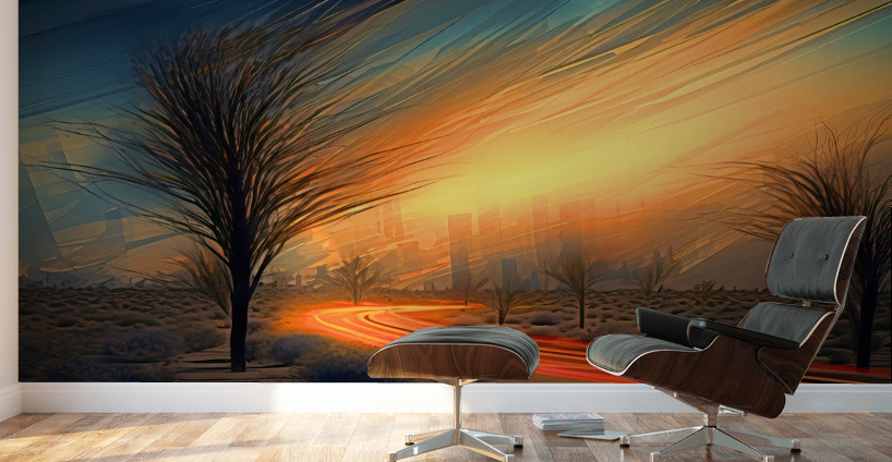 Desertification Wall Murals