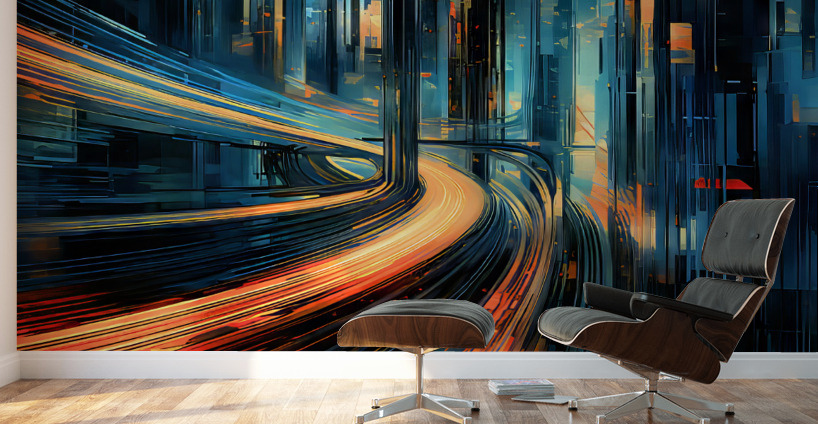 Vivid Intelligence Wall Murals