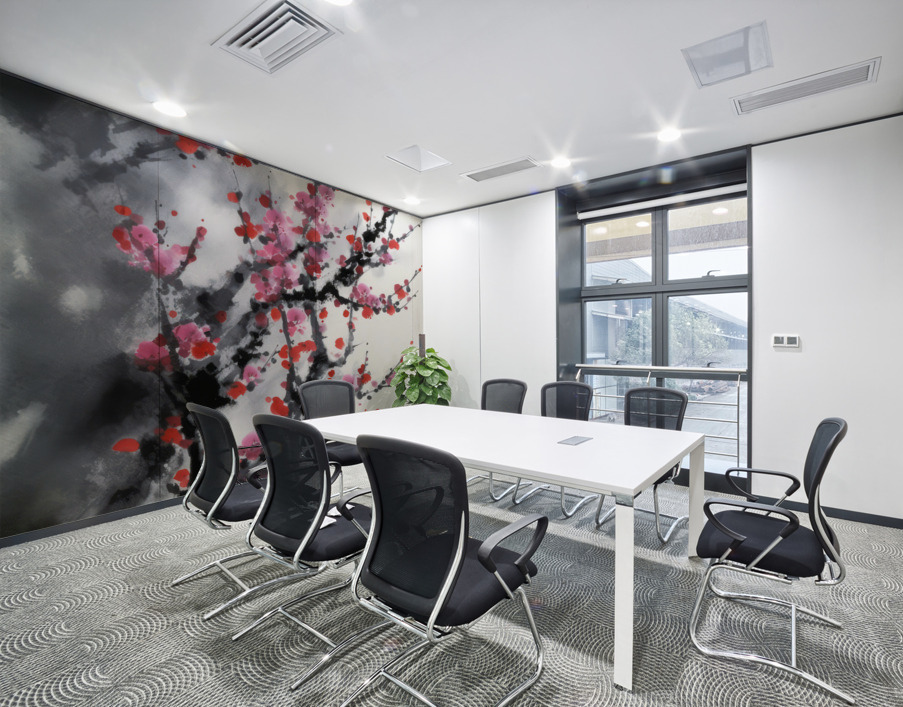 Sunless Blossom Wall Printing