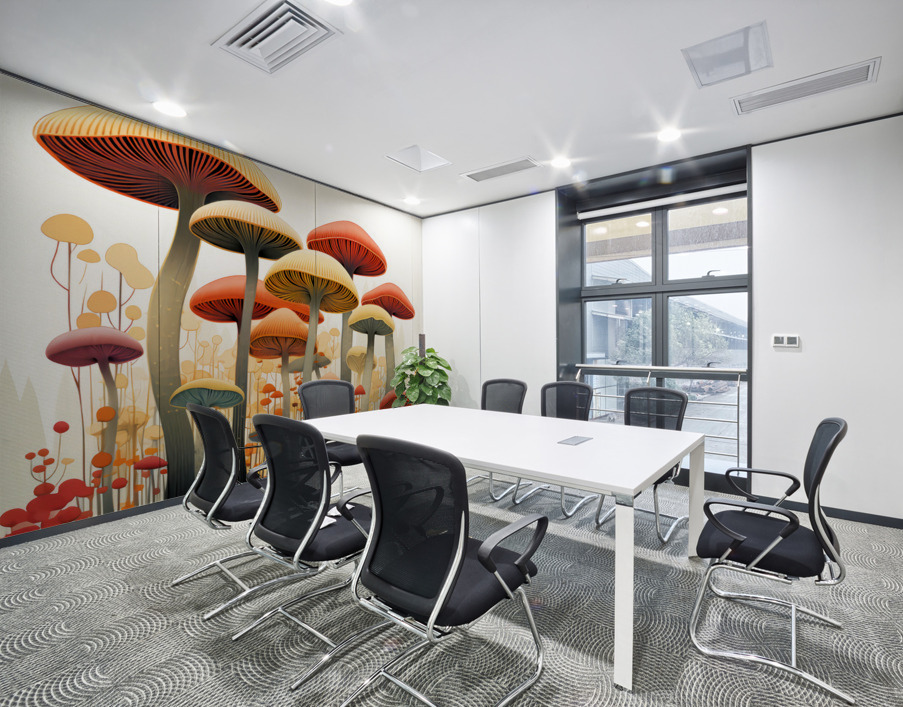 Mushroom Enlightenment Wall Printing