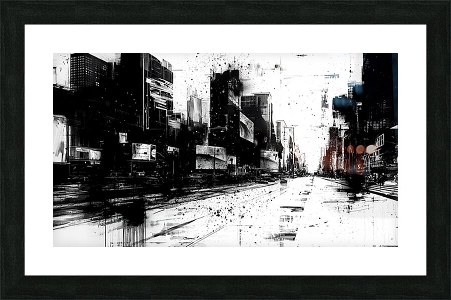 Devoid Lane  Framed Print Print