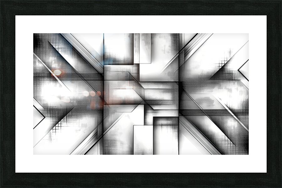 Confusion on the Ground  Framed Print Print