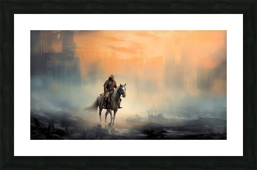 Vacate Picture Frame print