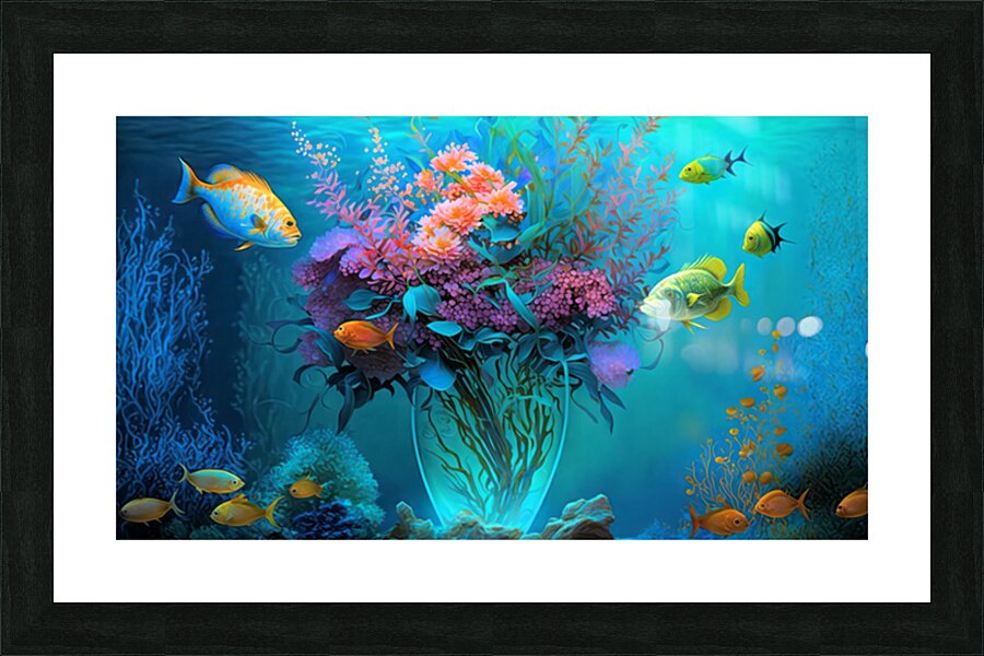 Ocean Vahz Picture Frame print