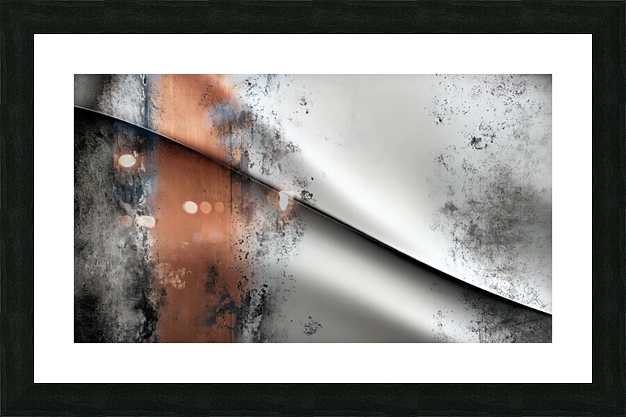 The Bronze Line  Framed Print Print