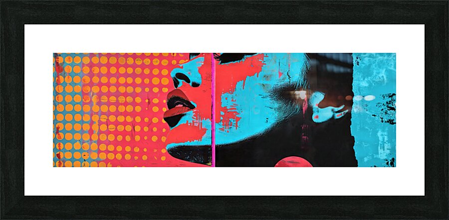 Shadows run from themselves  Framed Print Print