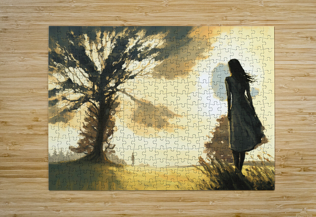 Await Art by BUCK Puzzle printing