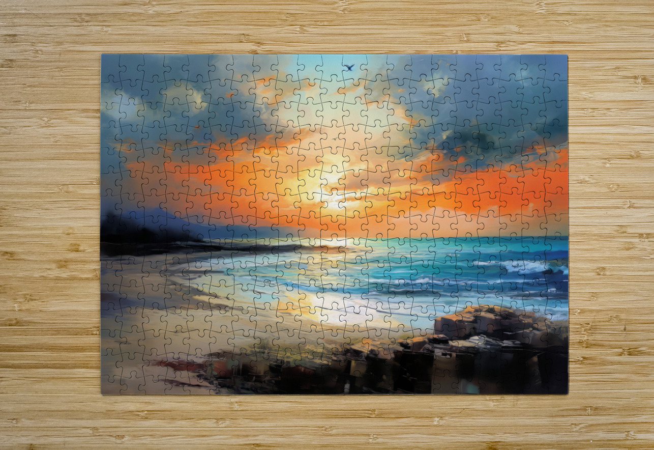 After the Squall Art by BUCK Puzzle printing