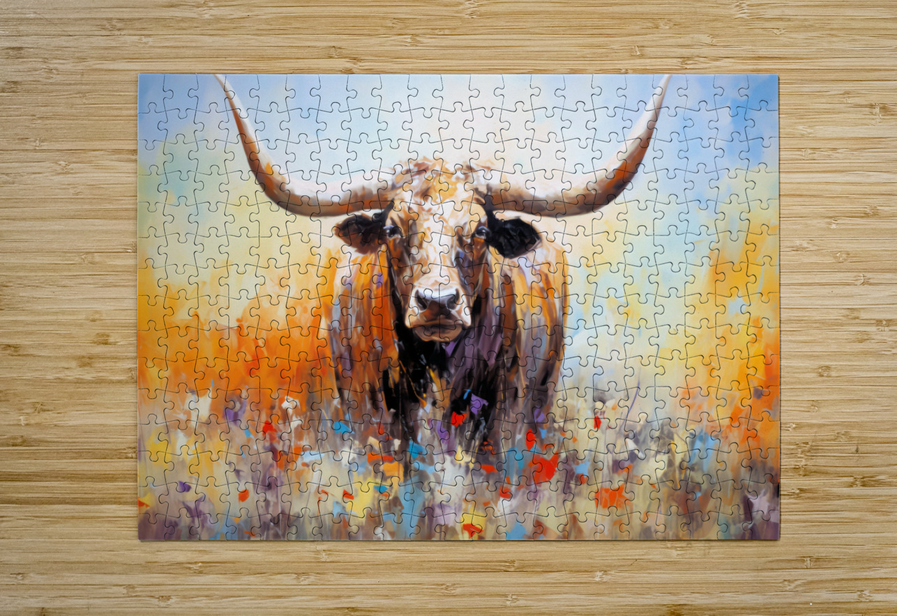 Motionless Stare Art by BUCK Puzzle printing