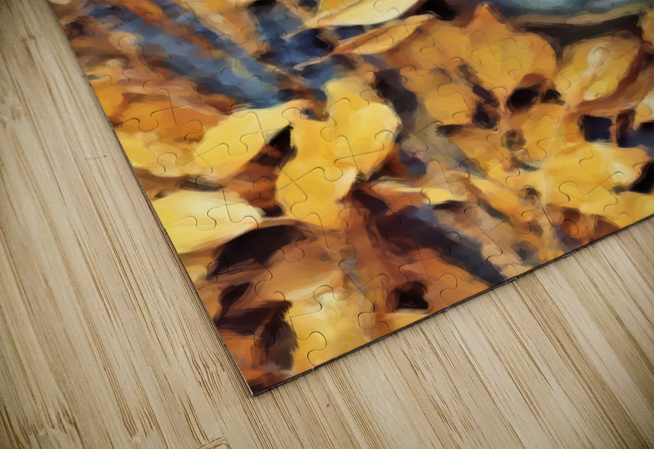 Golden Blues Art by BUCK Puzzle