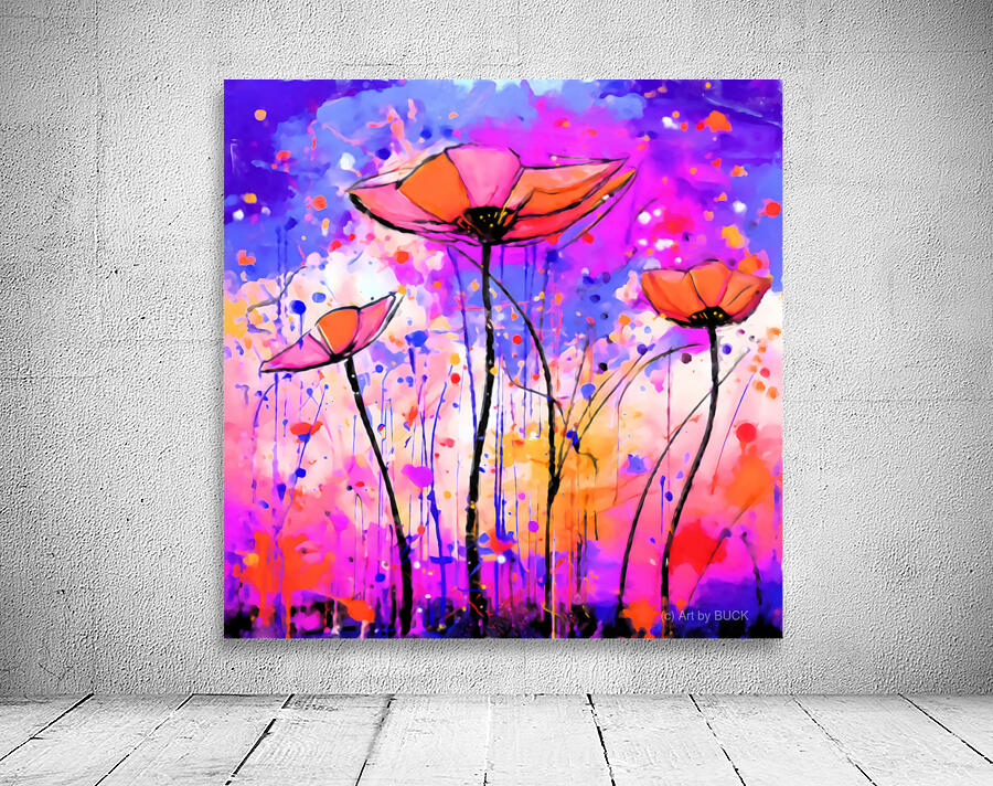 You belong among the wildflowers by Art by BUCK