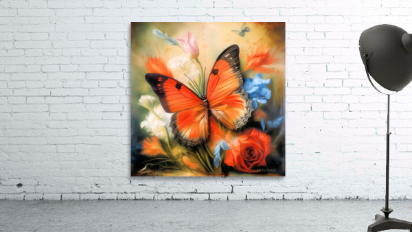 Butterfly Nectar by Art by BUCK