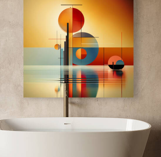 Rondure Reflection by Art by BUCK