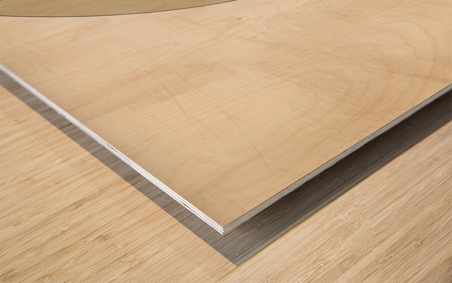 Something in the way it moves Wood print