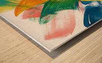 Trouble Free Wood print