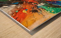 A New Reality Wood print