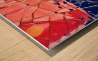 Suddenly Wood print