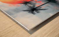 Break on Through Wood print