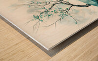 Spend the day your way Wood print
