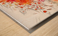 Deco Umbrella Wood print