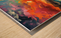 Prismatic Wood print