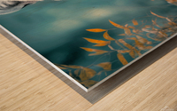 White Tiger Wood print