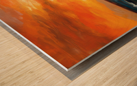 Ocean Spice Wood print