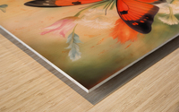 Butterfly Nectar Wood print