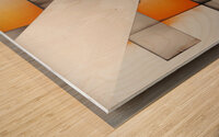 Acute Angle Wood print