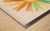 I Say Its Alright Wood print